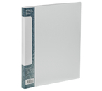 Папка пластиковая с боковым зажимом «Стамм. Кристалл», толщина пластика 0,7 мм, прозрачная