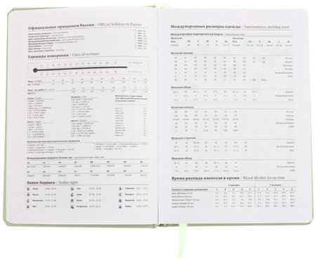 Ежедневник недатированный А5 Brauberg Minimal, 145*203 мм, 160 л., зеленый