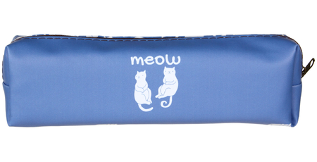 Пенал мягкий прямоугольный Meshu, 200*55*40 мм, Meow Пенал мягкий прямоугольный Meshu, 200*55*40 мм, Meow