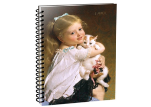 Скетчбук на гребне «Попурри» (А5), 100 л., «Мунье. Её лучший друг»