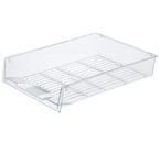 Лоток горизонтальный Attache, 340×270×70 мм, прозрачный