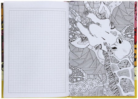 Книжка записная Paper Art, 145*210 мм, 80 л., клетка, «Выставка собак»