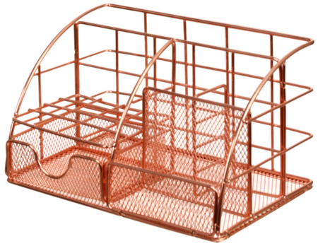 Подставка настольная Meshu Rose Gold, 220*140*130 мм, розовое золото