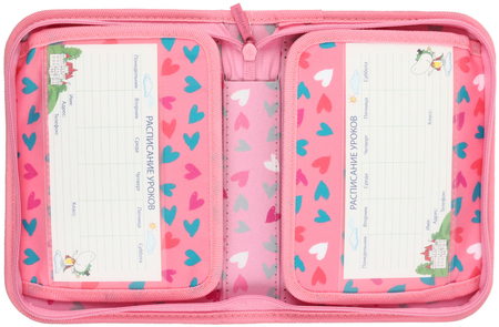 Пенал однокамерный Berlingo, 200*140*40 мм, Kittens Lilac Пенал однокамерный Berlingo, 200*140*40 мм, Kittens Lilac