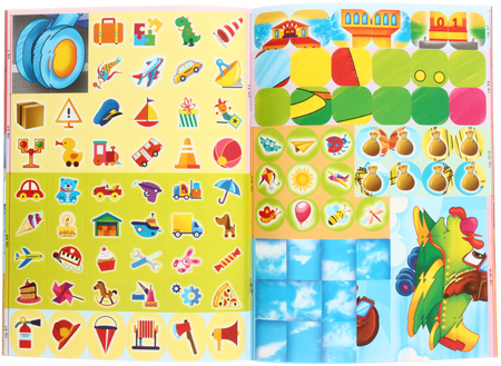 Раскраска с наклейками «Познавательная. Мульти-Пульти», 8 л., «Приключения самолетика» Раскраска с наклейками «Познавательная. Мульти-Пульти», 8 л., «Приключения самолетика»