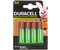 Аккумулятор Duracell Turbo, AA, 1.2V, 2500 mAh (4 шт. в упаковке) 