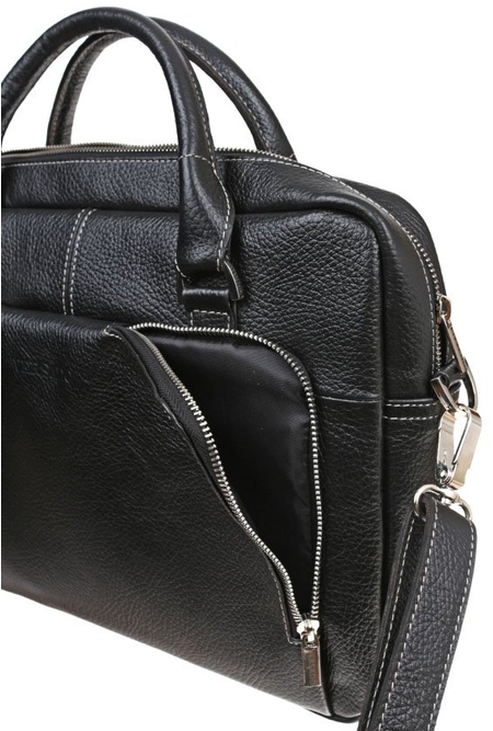 Сумка для ноутбука из натуральной кожи Versado VG-1001 (диагональ 13 дюймов), 380*270*70 мм, черная Сумка для ноутбука из натуральной кожи Versado VG-1001 (диагональ 13 дюймов), 380*270*70 мм, черная