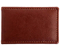 Визитница из искусственной кожи «Корсика», 105*65 мм, 1 карман, 20 листов, коричневая