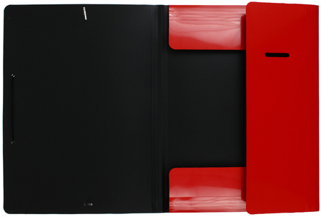 Папка пластиковая на резинке «Бюрократ» Deluxe, толщина пластика 0,7 мм, красная Папка пластиковая на резинке «Бюрократ» Deluxe, толщина пластика 0,7 мм, красная