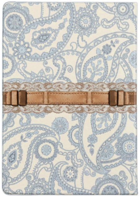 Обложка для паспорта ABC, 132*186 мм, «Голубой узор»