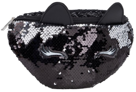 Сумка детская поясная Sima-Land, 25*13*8 см, Black Cat (с пайетками) Сумка детская поясная Sima-Land, 25*13*8 см, Black Cat (с пайетками)