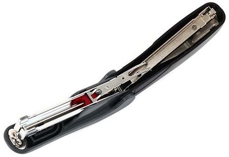 Степлер Eagle S5151B, скобы №10, 15 л., 105 мм, серый с черным Степлер Eagle S5151B, скобы №10, 15 л., 105 мм, серый с черным