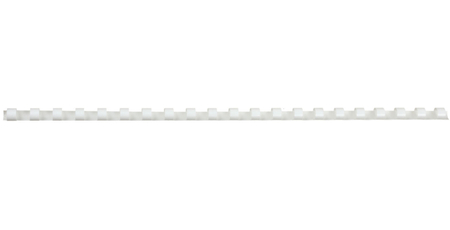 Пружина пластиковая Silwerhof (8), 8 мм, белая