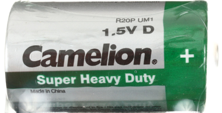Батарейка солевая Camelion Super Heavy Duty, D, R20P UM1 Mono, 1.5V Батарейка солевая Camelion Super Heavy Duty, D, R20P UM1 Mono, 1.5V