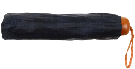 Зонт универсальный от дождя (механический), темно-серая клетка