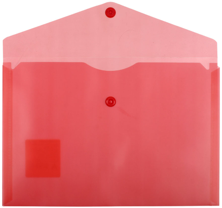 Папка-конверт пластиковая на кнопке Бюрократ А5, толщина пластика 0,18 мм, ассорти Папка-конверт пластиковая на кнопке Бюрократ А5, толщина пластика 0,18 мм, ассорти