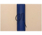 Папка архивная из картона со сшивателем (со шпагатом) , А4, ширина корешка 40 мм, плотность 1240 г/м2, синяя
