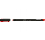 Ручка шариковая одноразовая Attache Essay, корпус черный, стержень красный