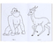 Раскраска «Для малышей», А4 (194*278 мм), 4 л., «В мире животных»