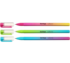 Ручка шариковая Berlingo Radiance, корпус ассорти, стержень синий