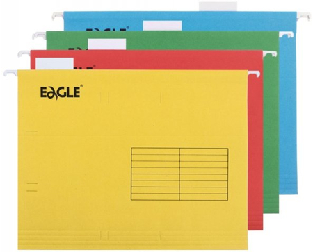 Папка подвесная для картотек Eagle, 240*310 мм, 350 мм, ассорти Папка подвесная для картотек Eagle, 240*310 мм, 350 мм, ассорти