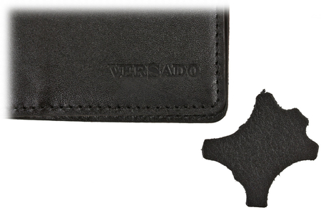 Трэвел-портмоне Versado 037, 220*110 мм, черное