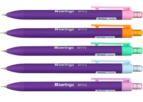 Карандаш автоматический Berlingo Envy, толщина грифеля 0,5 мм, корпус ассорти