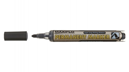 Маркер перманентный Pentel Maxiflo, черный