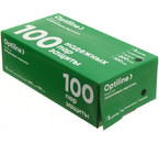 Перчатки нитриловые одноразовые Optiline, размер S, 100 пар (200 шт.), черные