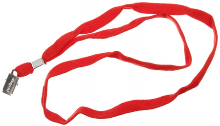 Тесьма для бейджа Berlingo, 45*1 см, красный Тесьма для бейджа Berlingo, 45*1 см, красный