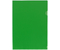 Папка-уголок пластиковая Sponsor А4+, толщина пластика 0,15 мм, прозрачная зеленая