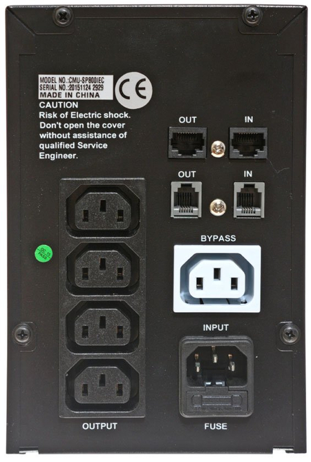 Источник бесперебойного питания Crown CMU-SP800 IEC, черный