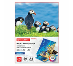 Бумага для струйной фотопечати глянцевая односторонняя Brauberg Original, А4 (210×297 мм), 230 г/м², 50 л.