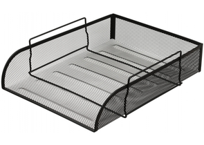 Лоток горизонтальный Attache, 335×250×65 мм, черный