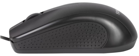 Мышь компьютерная Sonnen М-201, USB, проводная, черная