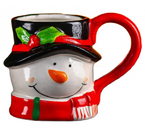 Кружка доломитовая Sima-Land, 400 мл, «Новогоднее настроение»