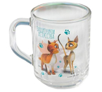 Кружка стеклянная «Коты Эрмитажа», 230 мл, «Защитники Эрмитажа. Винсент и Клеопатра»