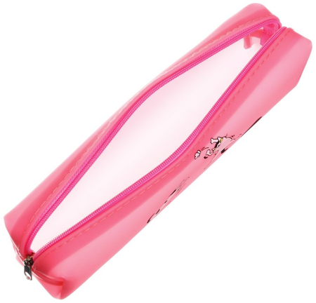 Пенал однокамерный силиконовый Sima-Land, 210*63*43 мм, «Кот. Розовый» Пенал однокамерный силиконовый Sima-Land, 210*63*43 мм, «Кот. Розовый»