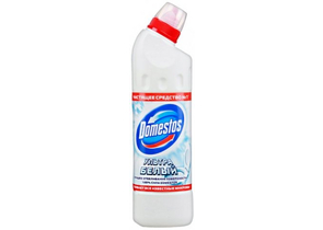 Средство для мытья сантехники Domestos, 500 мл, «Ультра. Белый»