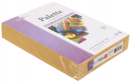 Бумага офисная цветная Palette Pastel, А4 (210*297 мм), 80 г/м2, пастель, 500 л., оранжевая