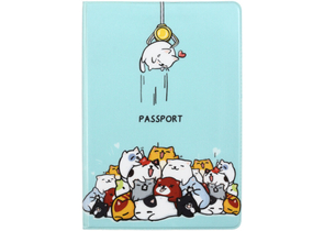 Обложка для паспорта Meshu, 92×134 мм, Meow Prize