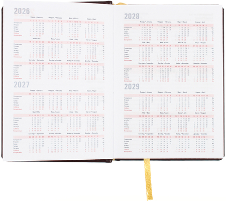 Ежедневник датированный на 2026 год «Каньон» (А6), 110*155 мм, 176 л., бордовый Ежедневник датированный на 2026 год «Каньон» (А6), 110*155 мм, 176 л., бордовый