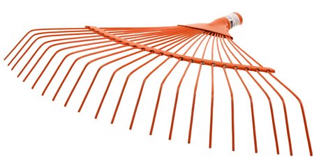 Грабли веерные проволочные Startul Garden, 22 зубца, длина 37 см, ширина 39 см, без черенка