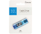 Флеш-накопитель SmartBuy Glossy (2.0), 32 Gb, корпус голубой Флеш-накопитель SmartBuy Glossy (2.0), 32 Gb, корпус голубой