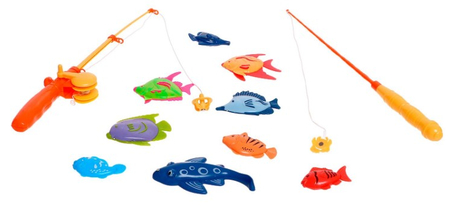 Игрушка детская «Рыбалка магнитная» Sima-Land (пластик), 9 рыбок, 2 удочки, «Морские приключения» Игрушка детская «Рыбалка магнитная» Sima-Land (пластик), 9 рыбок, 2 удочки, «Морские приключения»