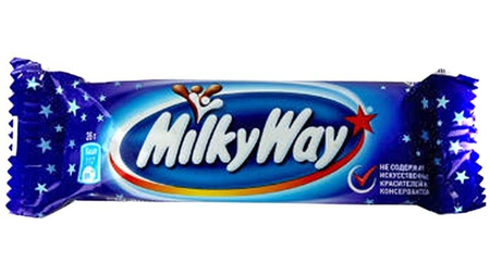 Батончик шоколадный Milky Way, 26 г, с суфле и молочным шоколадом