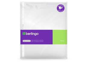 Файл А4 перфорированный Berlingo Mirror, 70 мкм, гладкий, глянцевый, 217×304 мм (до 50 л.) Файл А4 перфорированный Berlingo Mirror, 70 мкм, гладкий, глянцевый, 217×304 мм (до 50 л.)