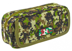 Пенал однокамерный Brauberg Military, 21×5×9 см Пенал однокамерный Brauberg Military, 21×5×9 см