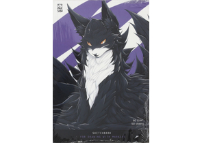 Скетчбук на склейке Meshu для рисования маркерами (А5), 135×200 мм, 50 л., Anime Cat