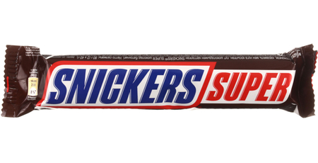 Батончик шоколадный Snickers, 80 г, с арахисом, карамелью и нугой